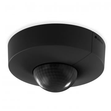 IS 345 KNX V3.1 ROUND SURFACE BLACK LENS