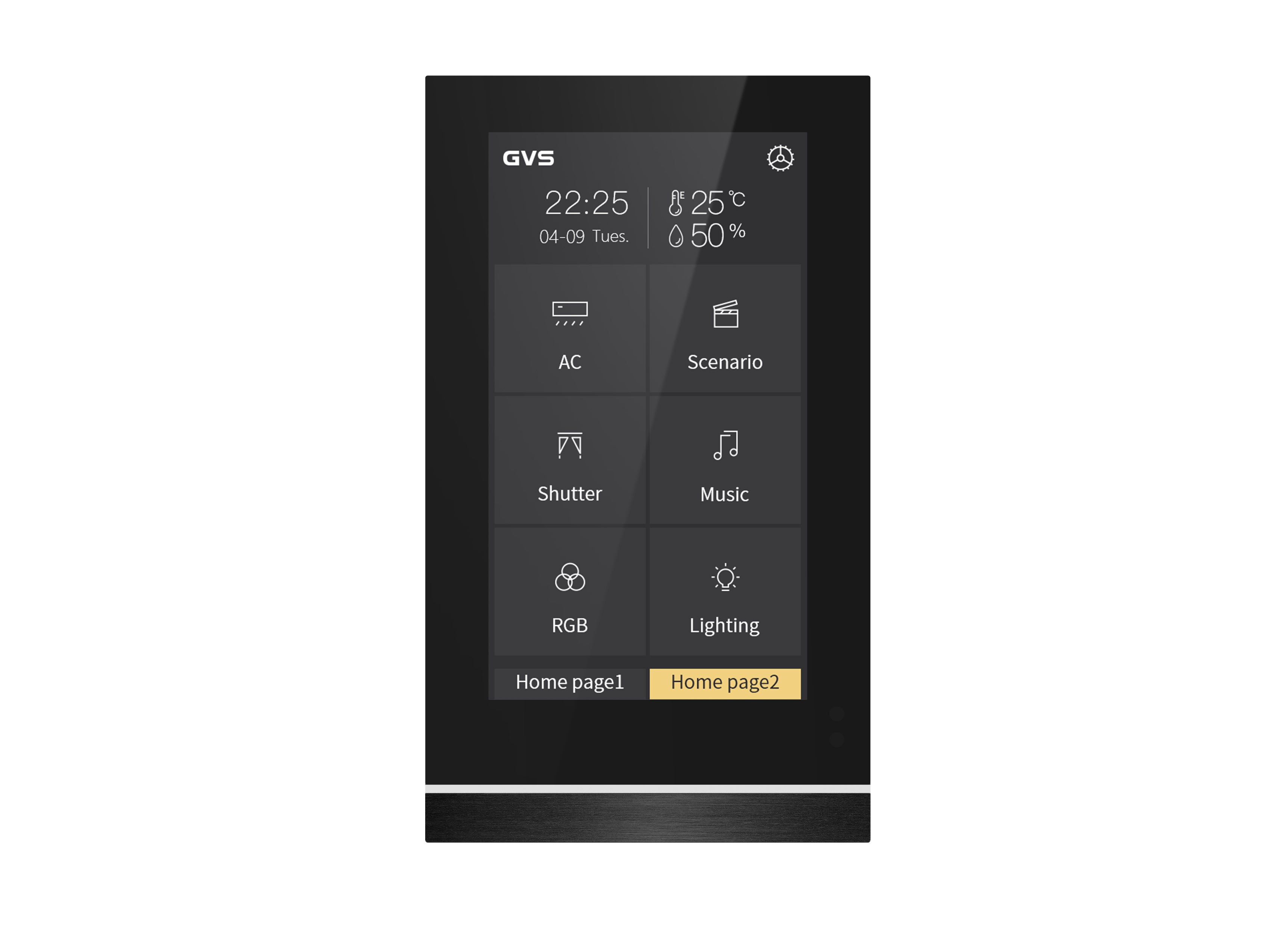 KNX Smart Touch Panel V50s White