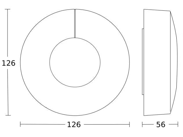 Light Sensor Dual DALI-2 IPD Round Surface