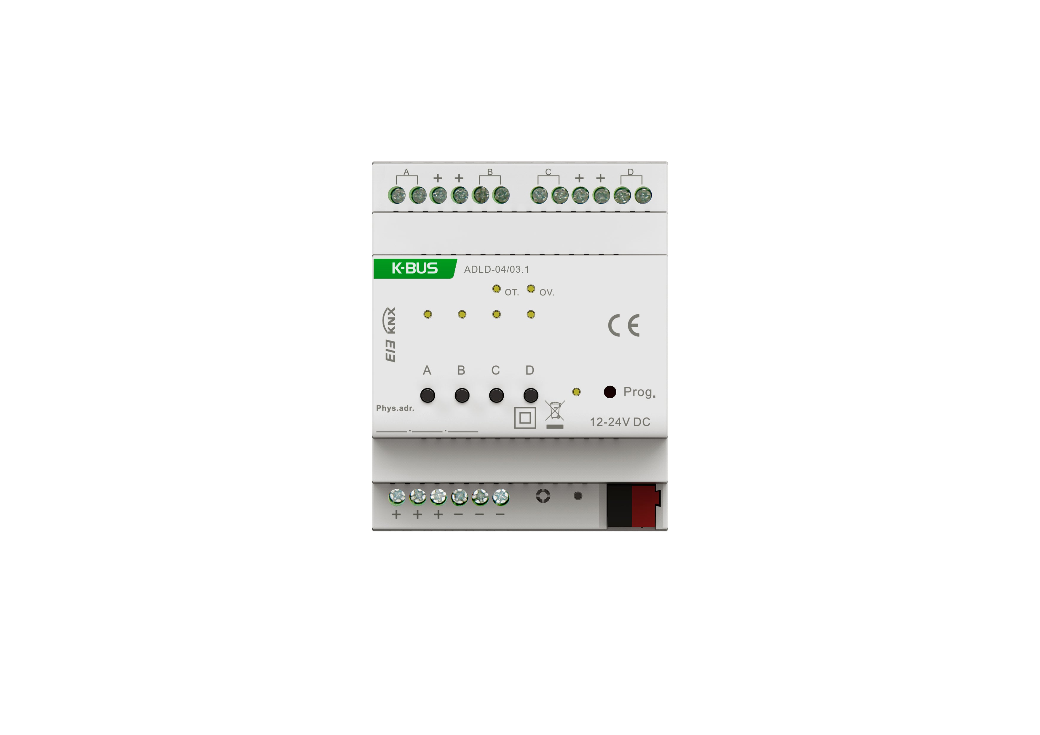 KNX LED Dimmer 4- Fold