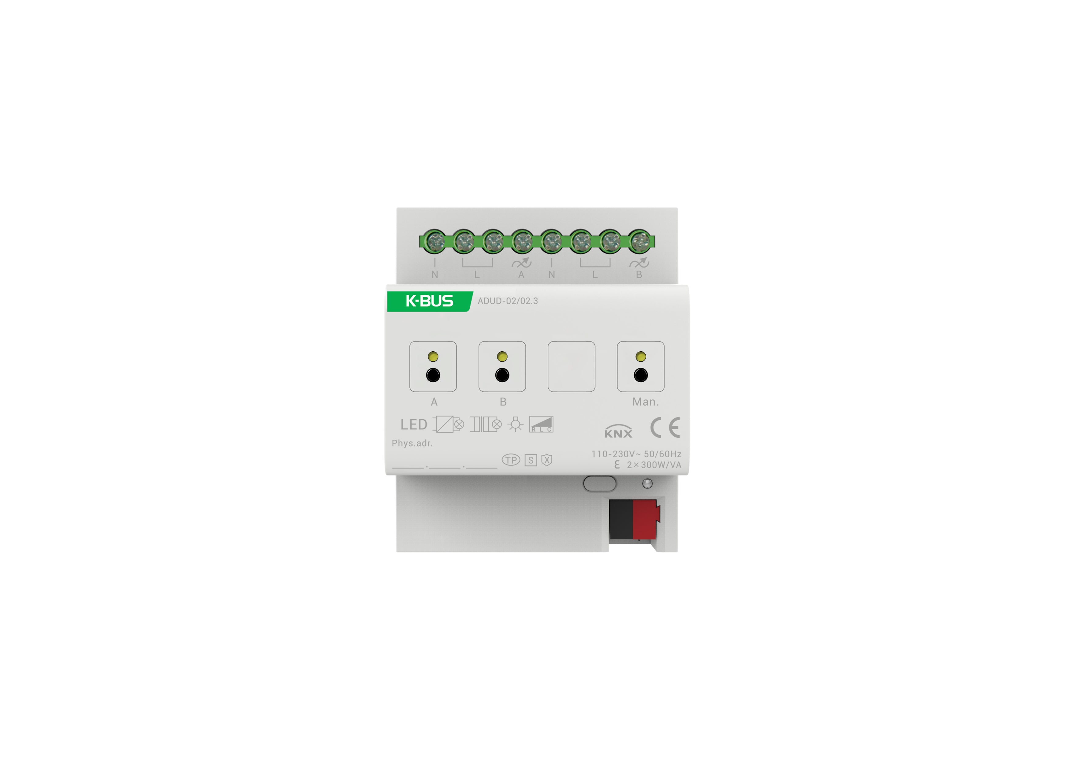 KNX Universal Dimmer 2- Fold