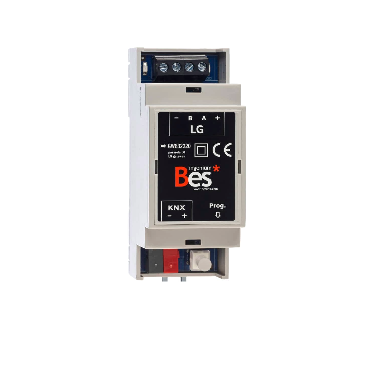 KNX gateway to domestic LGAC unit