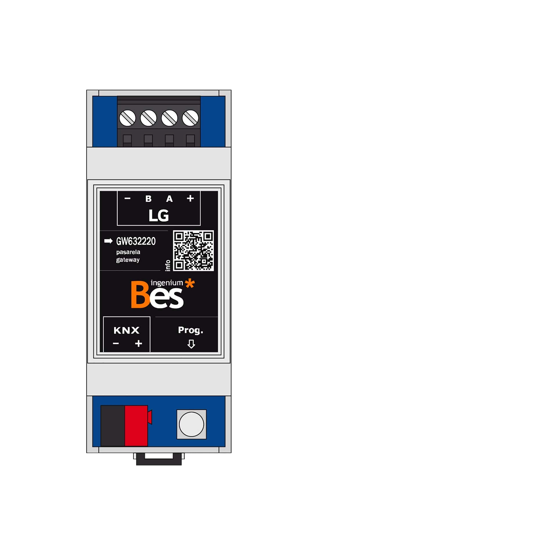 KNX gateway to domestic LGAC unit