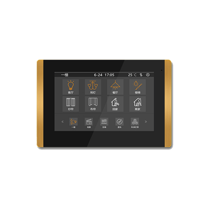KNX Smart Touch Panel V10, 10.1" Gold
