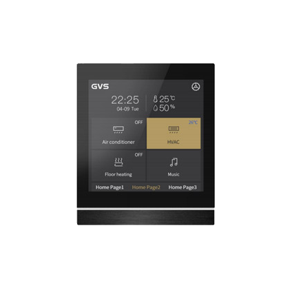 KNX Smart Touch Panel V40s Black