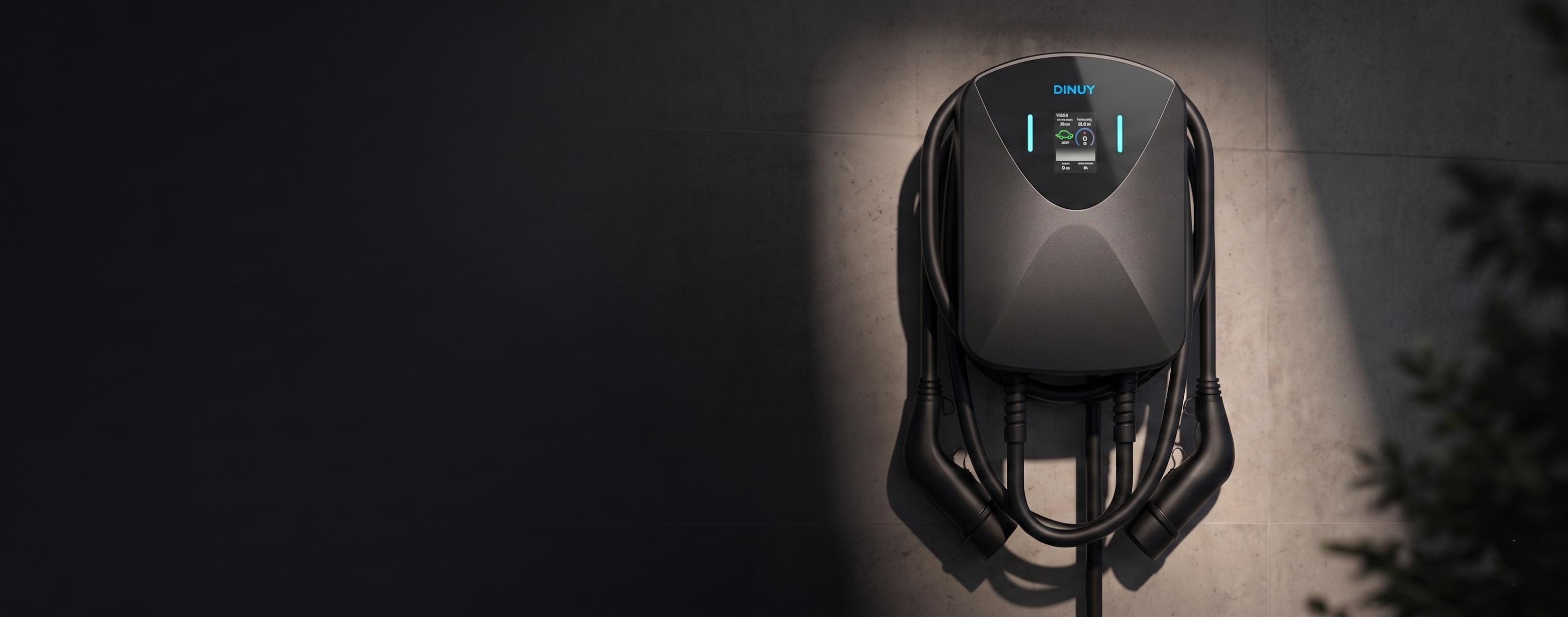22kW Three-phase charger with 2- 10m cable