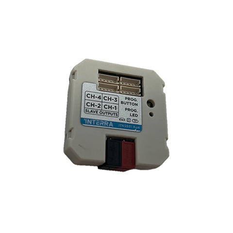 4 Channel KNX coupler for Clipsal Slave Mechs with LED Indicator