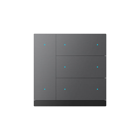 KNX Waltz 8 Button Grey - Metal