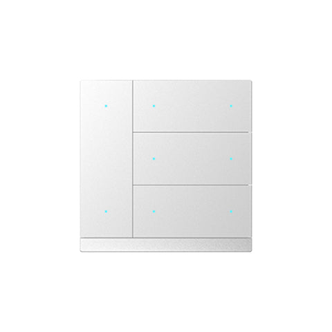 KNX Waltz 8 Button Silver - Metal