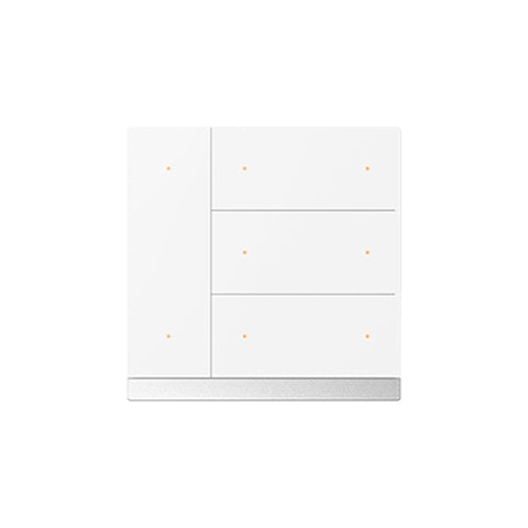 KNX Waltz 8 Button White - Metal