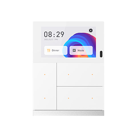 KNX Waltz Touch+ Pad White - Metal