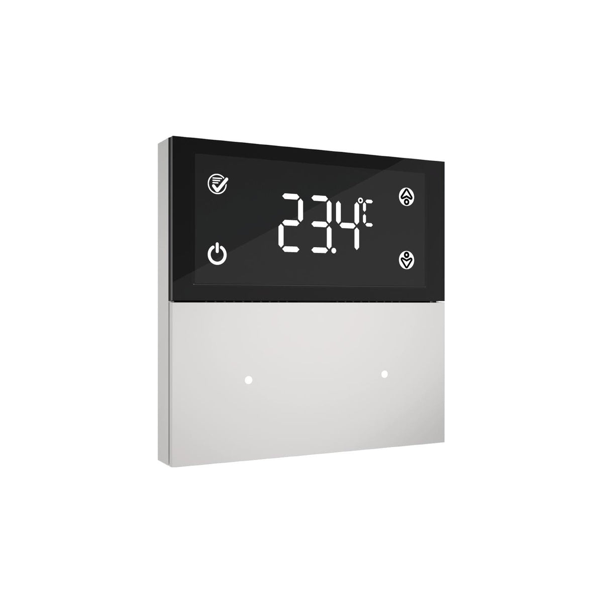 Pblock - Touch Dispay, Thermostat, 2 Button White