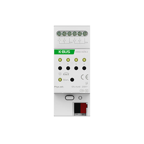 KNX 4-Fold Multi-function Actuator, 6A