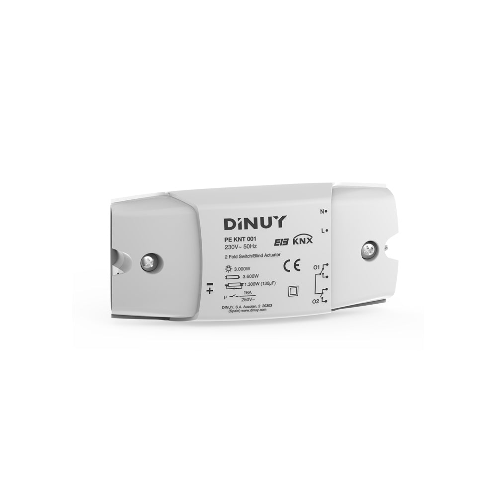 2 Channel Switch / Blind Actuator With 4 Inputs