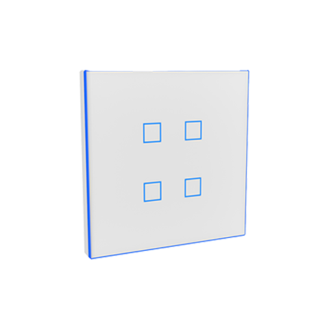 LAUKA CAPACITIVE WALL SWITCH WHITE