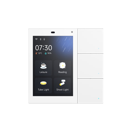 KNX Smart Touch S3 with Secure Glass White