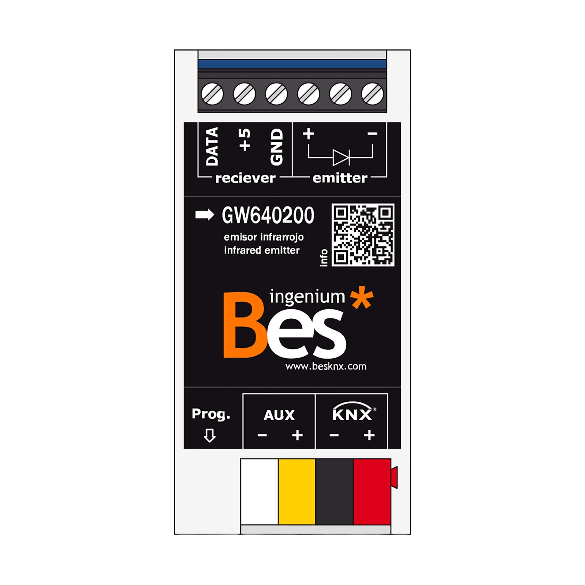 Bidirectional infrared transmitter with learning capability