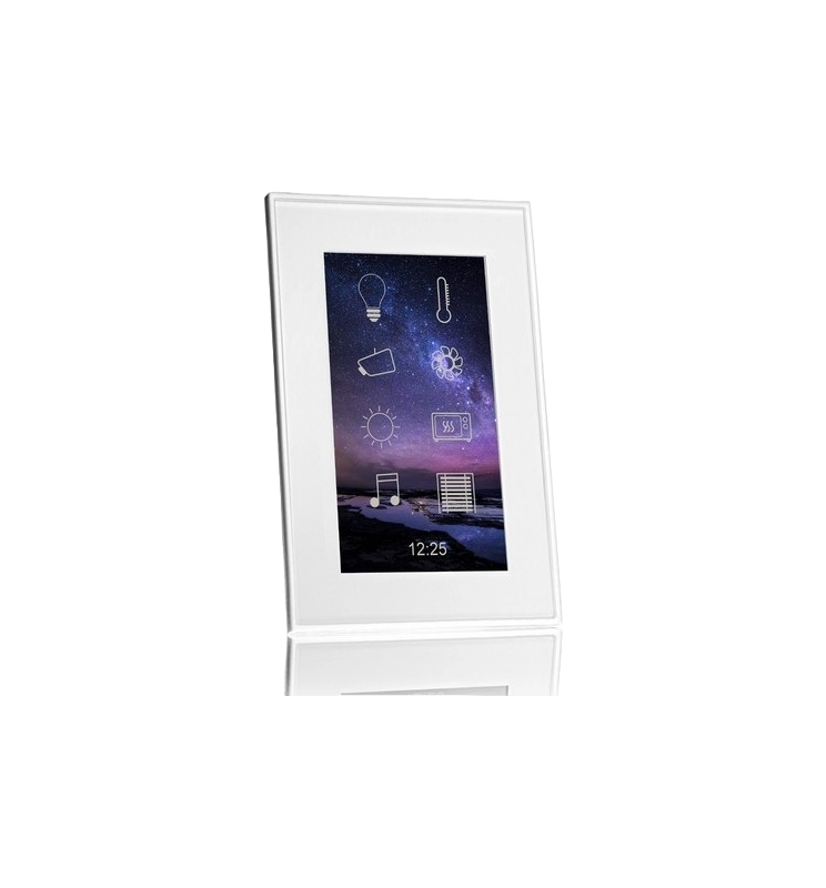 4.3" Vertical touch screen - Integrated Web server - White