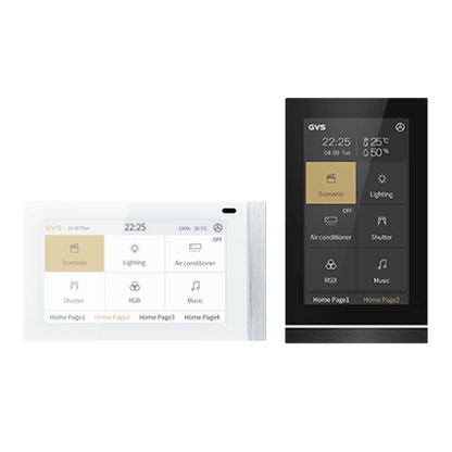 KNX Smart Touch Panel V50s Black