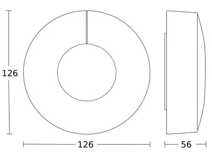 Light Sensor Dual DALI-2 IPD Round Surface