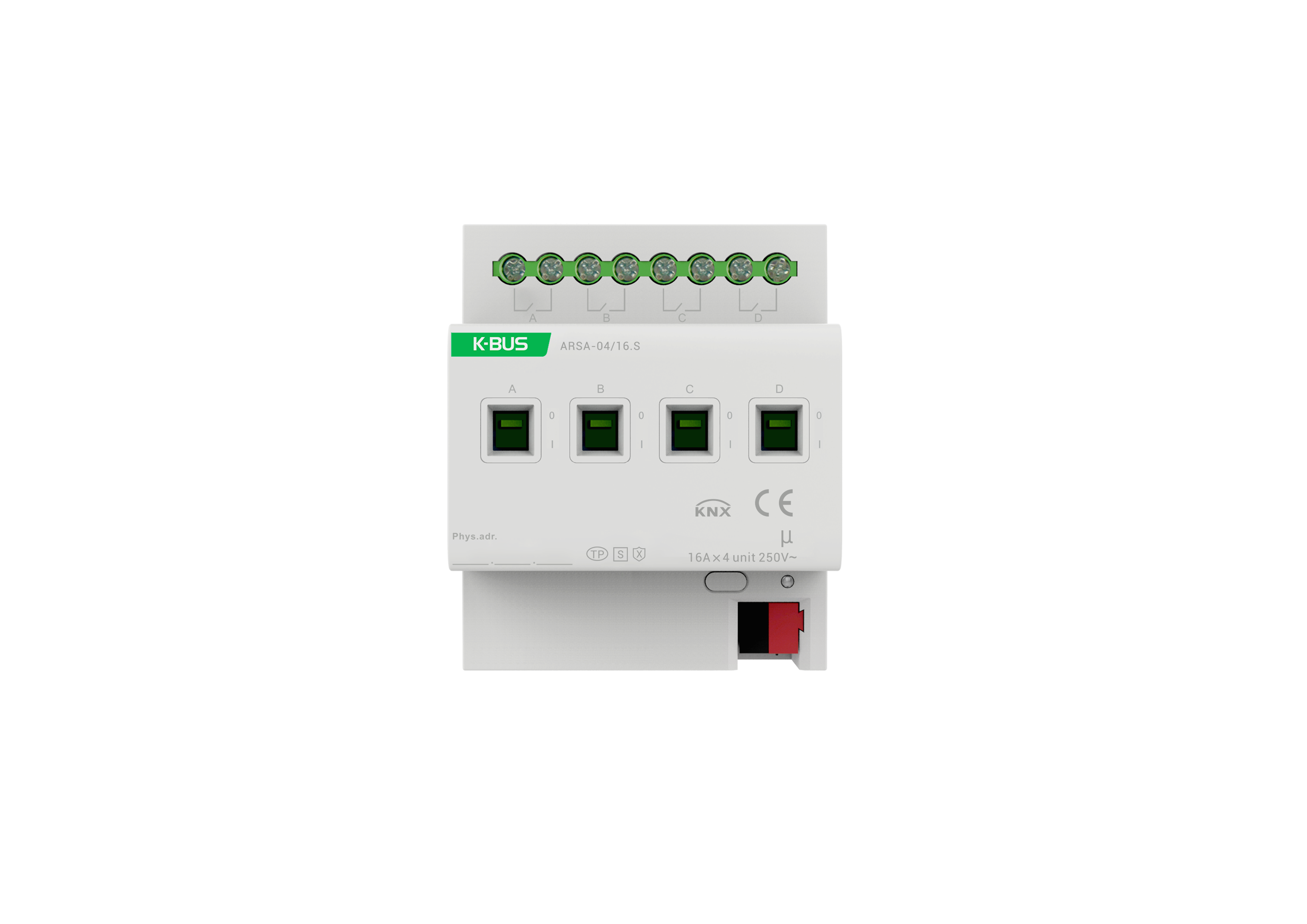 KNX Switch Actuator 4-Fold