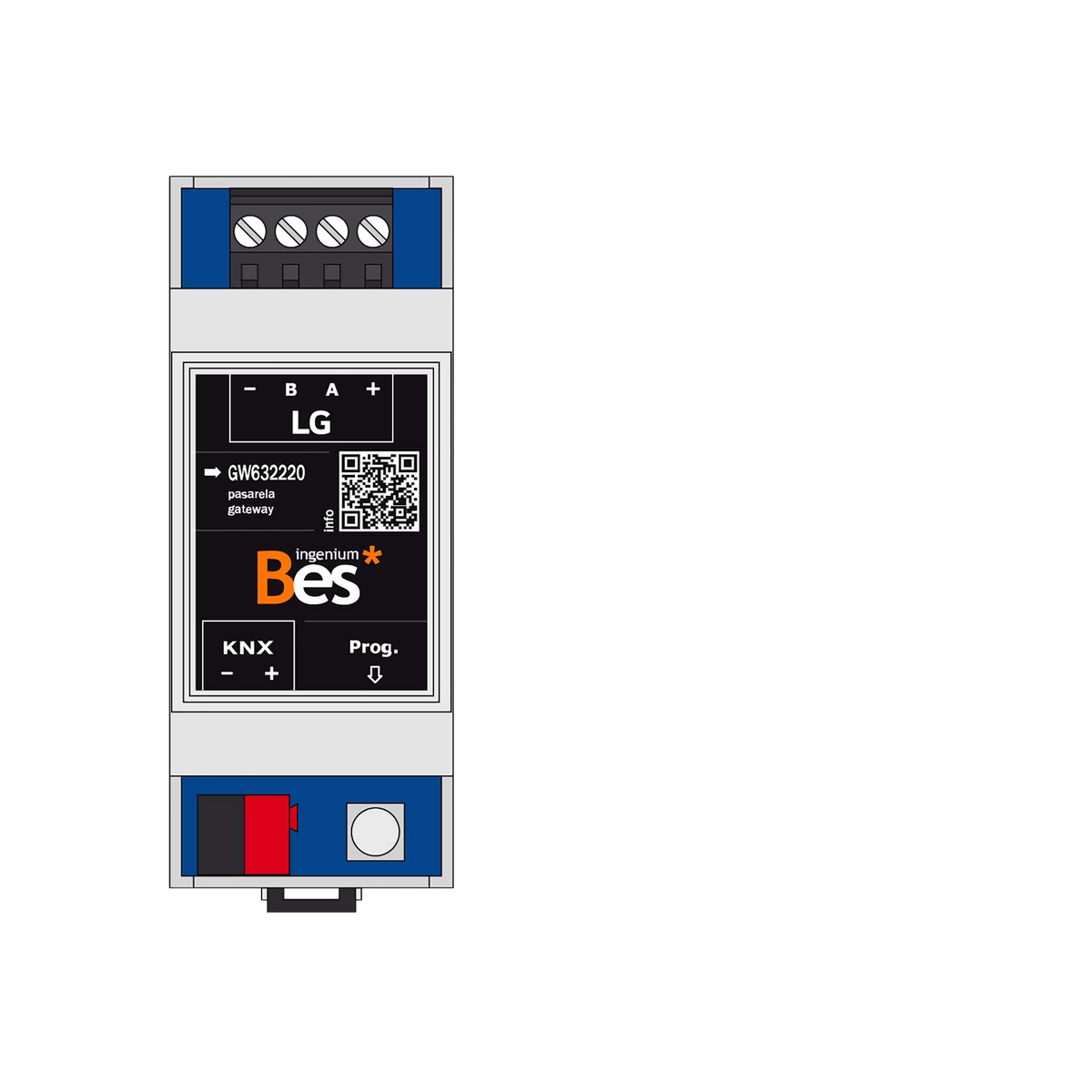 KNX gateway to domestic LGAC unit