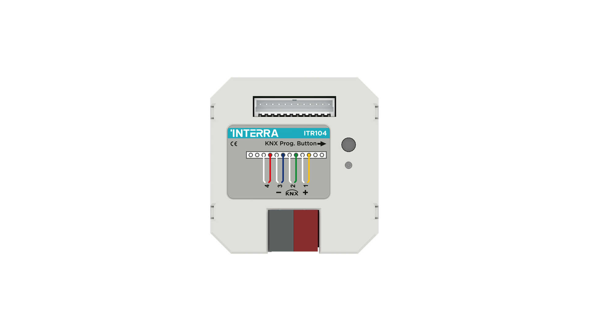 4 CHANNEL KNX PUSH BUTTON INTERFACE