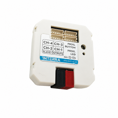 4 Channel KNX coupler for Clipsal Slave Mechs with LED Indicator