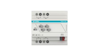 4 CHANNEL KNX COMBO SHUTTER + SWITCH ACTUATOR
