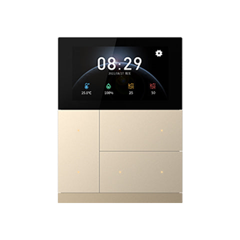 KNX Waltz Touch+ Pad Gold - Metal