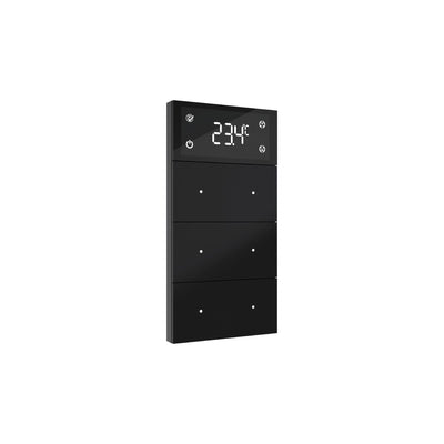 Pblock - Touch Dispay, Thermostat, 6 Button Black