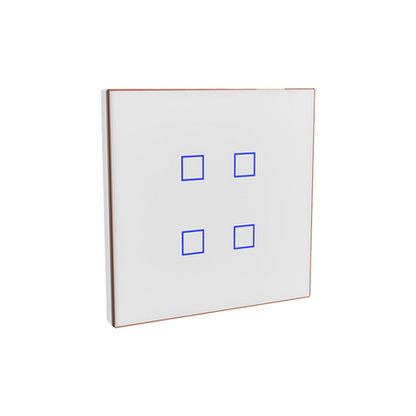 LAUKA CAPACITIVE WALL SWITCH WHITE COPPER FRAME