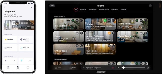 Start using KNX devices in Crestron Home