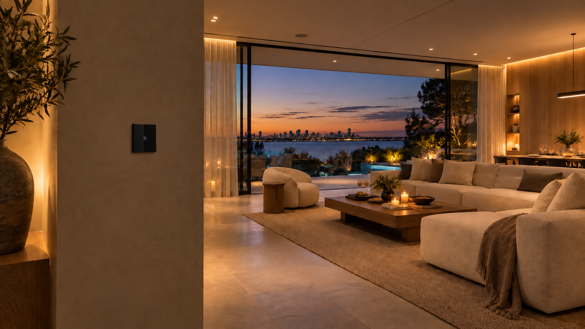 Premium Australian home with integrated KNX control