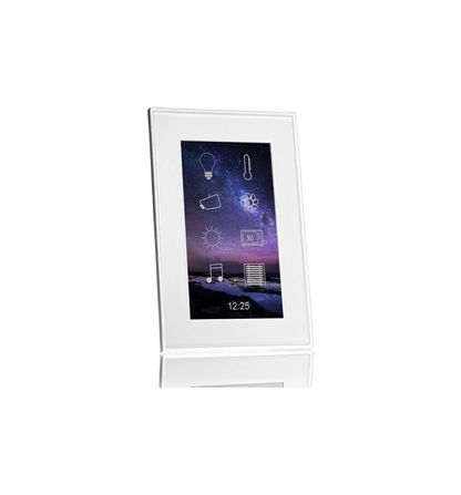 4.3" Vertical touch screen - Integrated Web server - White