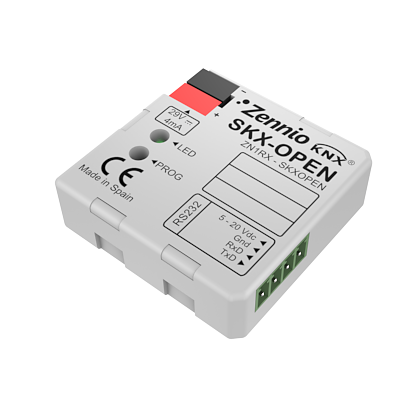 SKX-OPEN. Interface of communication RS232-KNX